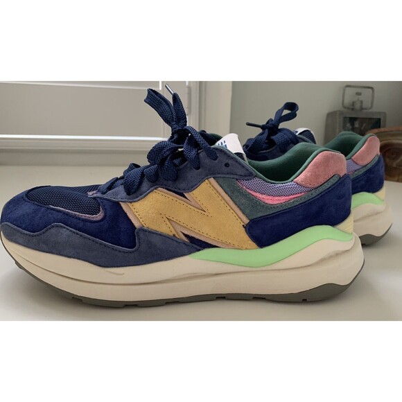 New Balance 57/40 Victory Blue Vibrant Spring Glow Men US 9.5 D 2021, M5740SSG - Picture 3 of 6